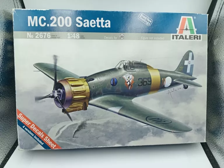 MODEL MC.200 SAETTA  ITALERI 1:48