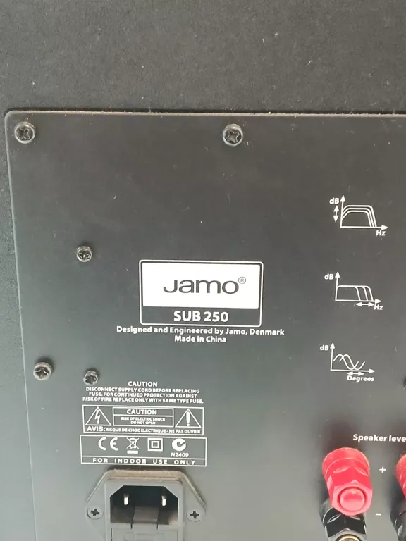 SUBWOOFER AKTYWNY JAMO SUB 250 W