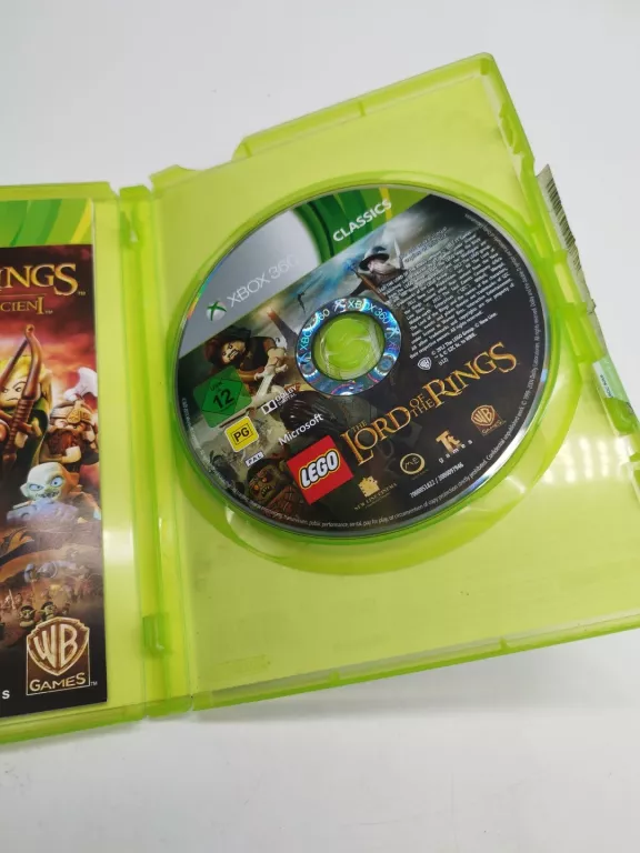 GRA XBOX 360 LEGO LORD OF THE RINGS WŁADCA PIERŚCIENI