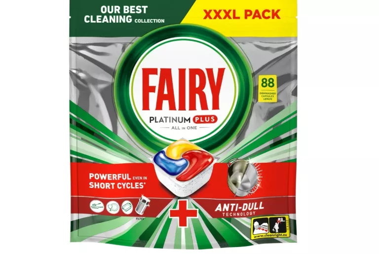 KAPSUŁKI DO ZMYWAREK FAIRY PLATINUM PLUS 88 SZT