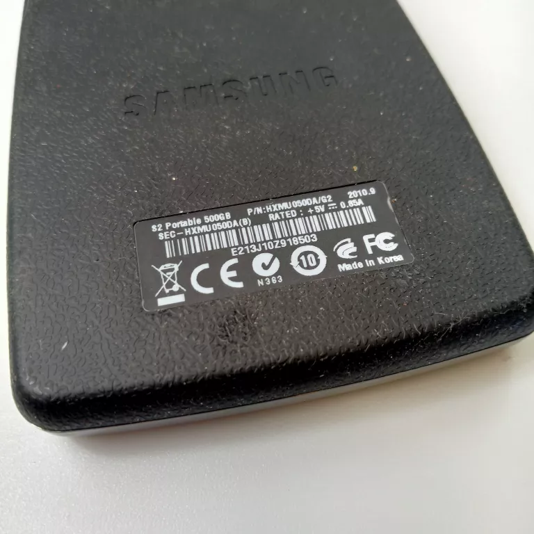 DYSK ZEWNĘTRZNY HDD SAMSUNG S2 PORTABLE 500GB