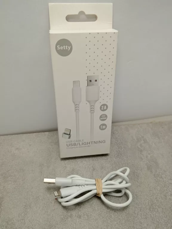 KABEL USB/LIGHTNING  SETTY