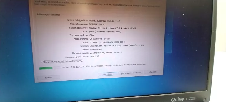 LAPTOP NETBOOK QILIVE Q9 /SOLO