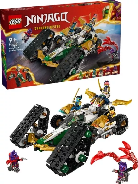 LEGO NINJAGO WIELOFUNKCYJNY POJAZD NINJA 71820