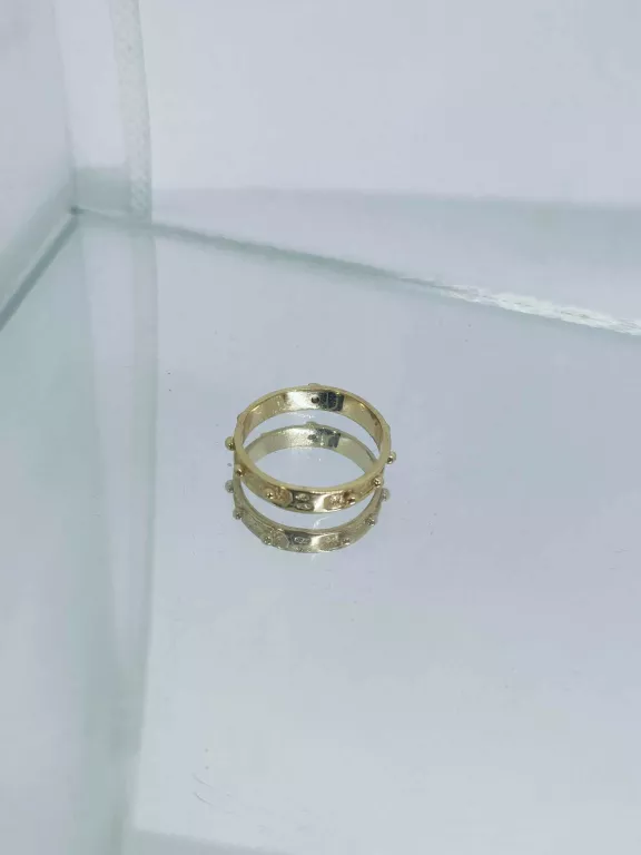 ZŁOTA OBRĄCZKA - RÓŻANIEC | 1,95G.| R.13