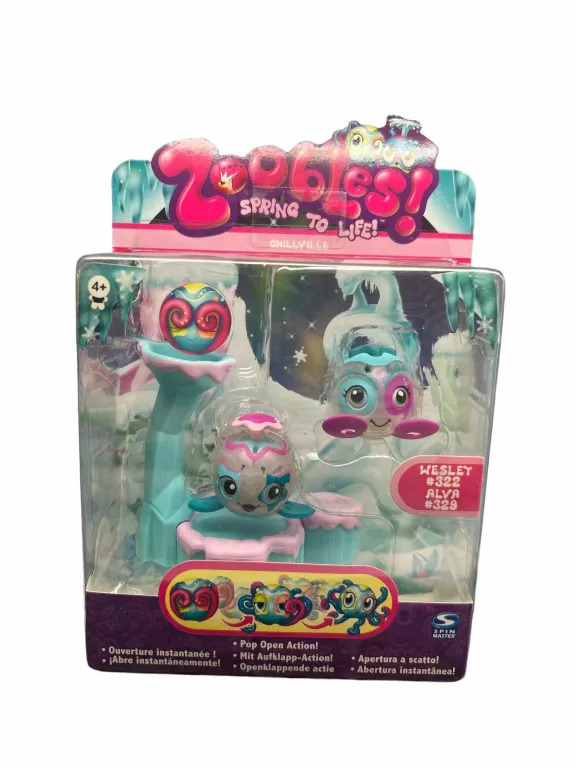 ZOOBLES ZESTAW PODWÓJNY RÓŻNE