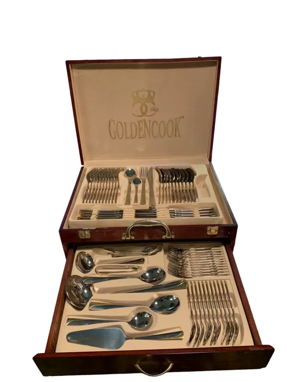 ZESTAW SZTUĆCÓW GOLDENCOOK 12 OSÓB