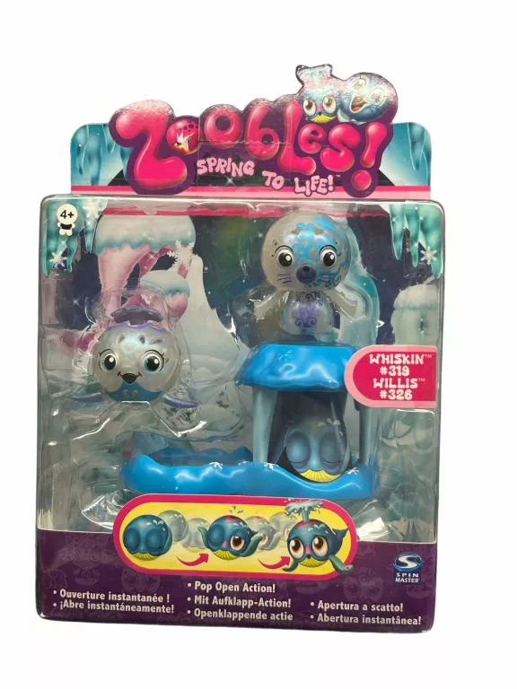 ZOOBLES ZESTAW PODWÓJNY RÓŻNE