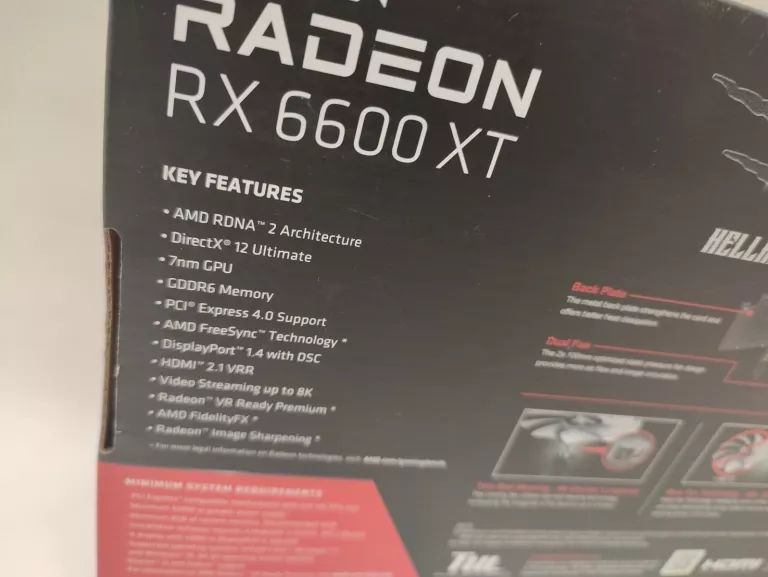 KARTA GRAFICZNA POWERCOLOR RX 6600 XT HELLHOUND  8GB GDDR6 8