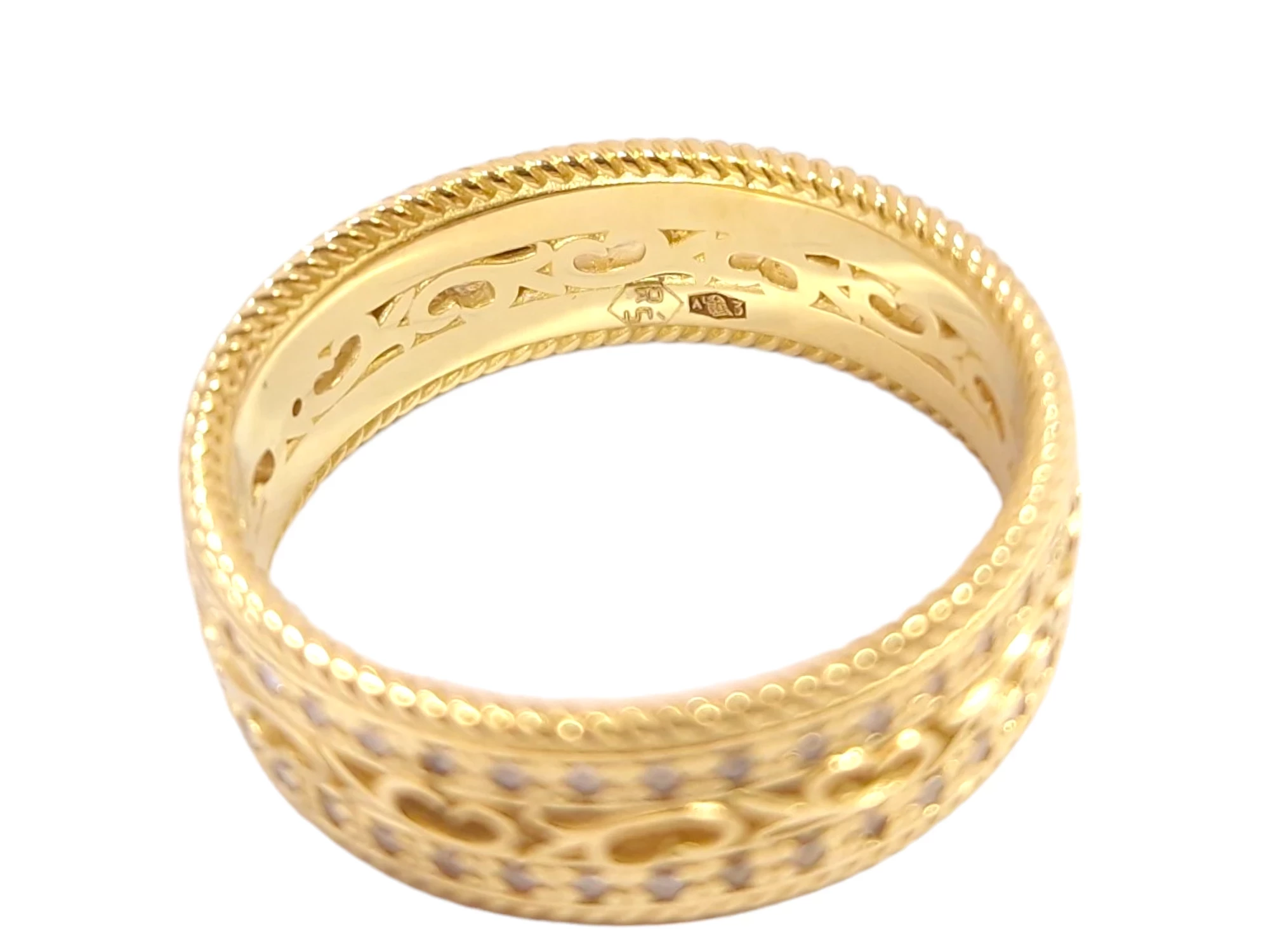 zlota-obraczka-pierscionek-z-brylantami-461g-585-14k-040ct-r15-stan-11323-2