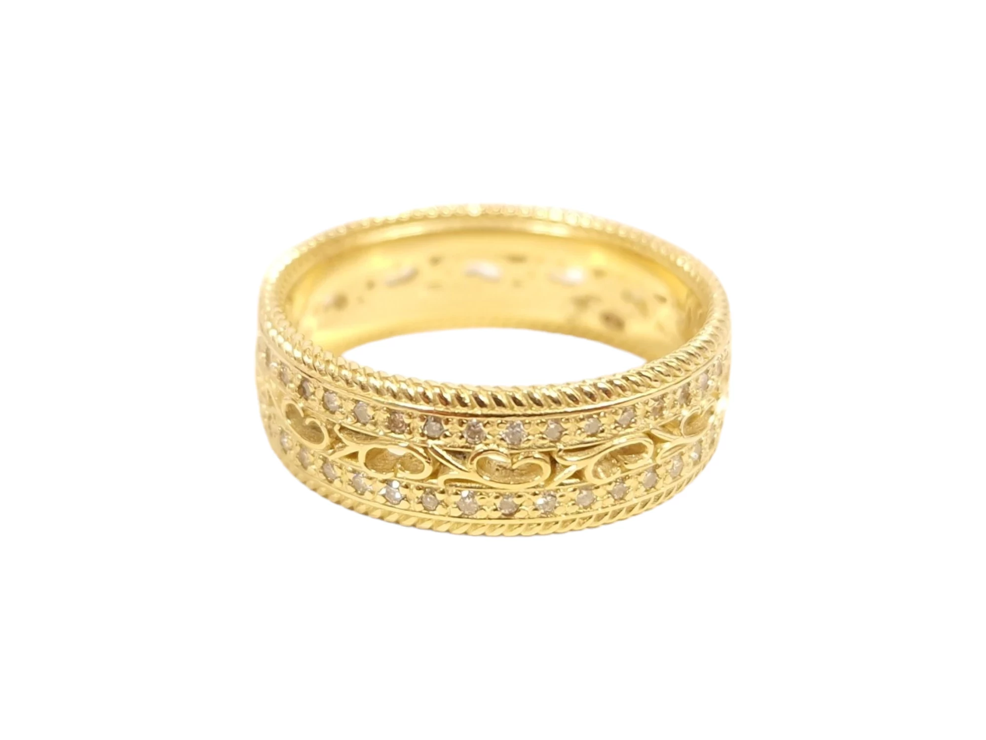 zlota-obraczka-pierscionek-z-brylantami-461g-585-14k-040ct-r15-rodzaj-2205-2