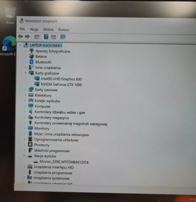 LAPTOP ACER NITRO 5 N18C3 I5 8GB 512GB SSD GTX 1050