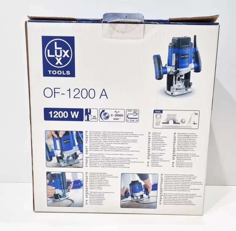 FREZARKA GÓRNOWRZECIONOWA LUX-TOOLS OF-1200 A