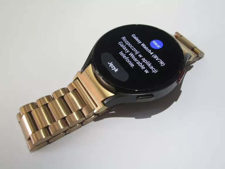 SMARTWATCH SAMSUNG GALAXY WATCH 4 ZŁOTY