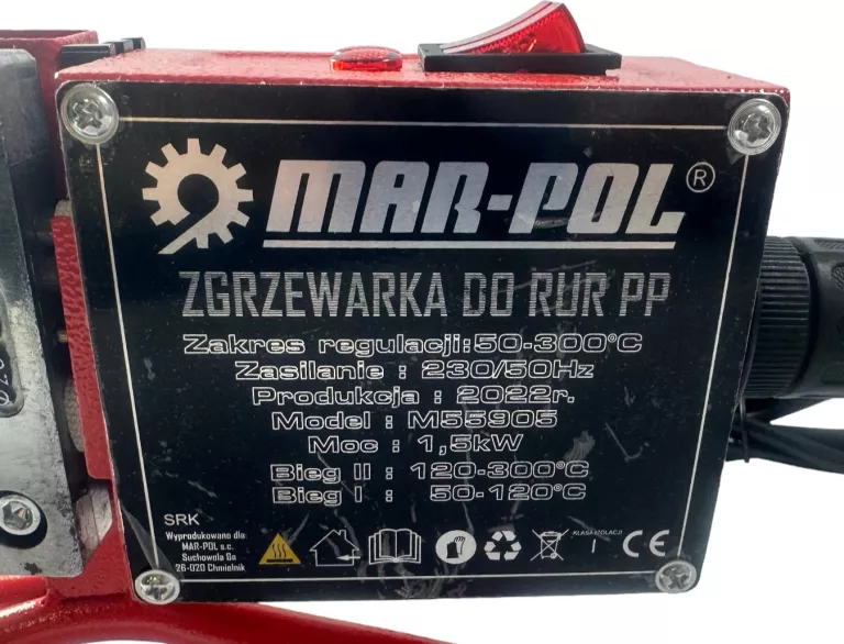 ZGRZEWARKA MAR-POL M55905 IDEAŁ!