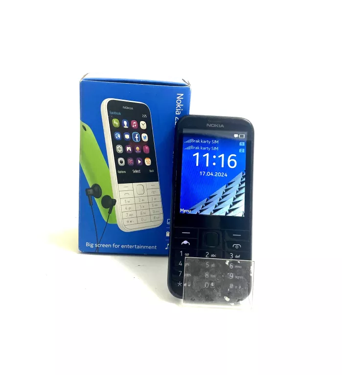 TELEFON NOKIA 225 DUAL SIM/KOMPL