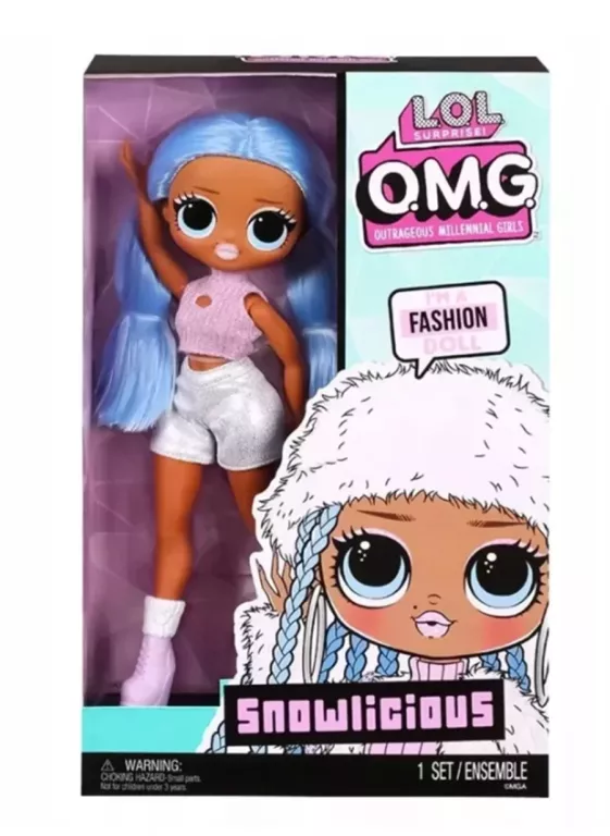 LOL SURPRISE OMG SNOWLICIOUS LALKA MODOWA LETNI STRÓJ FASHION DOLL 25 CM