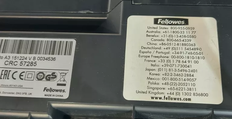 LAMINATOR FELLOWES SATURN 3I A3