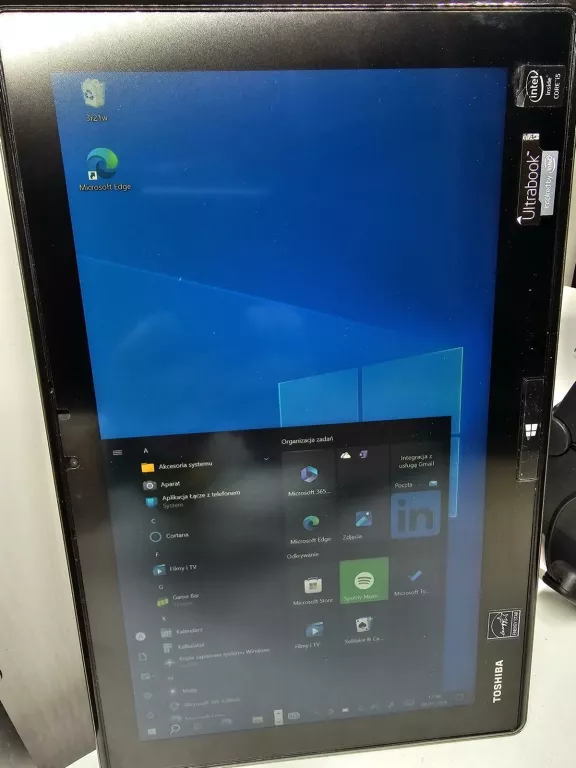 LAPTOP TOSHIBA PORTEGE Z10T I5-4GEN 4/128 GB SSD RYSIK DOTYK