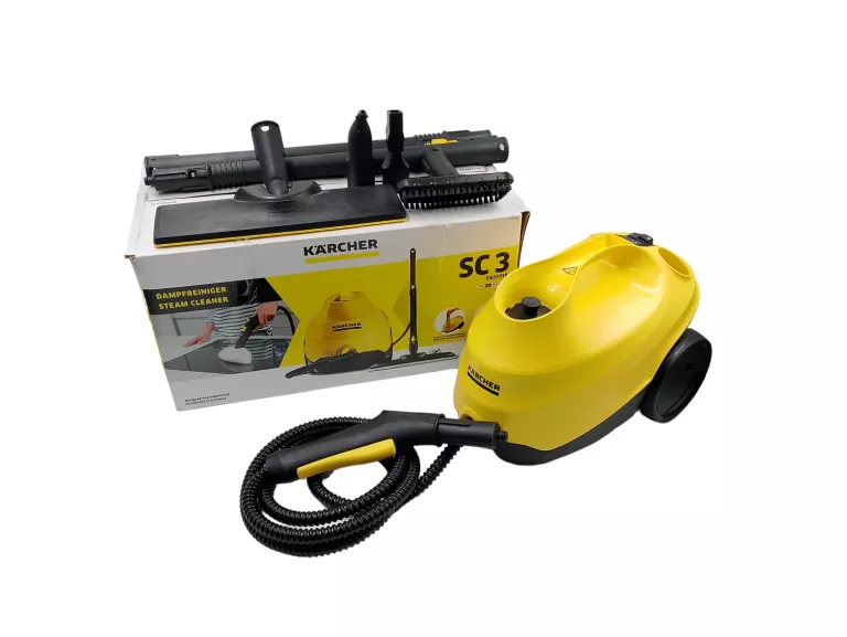 PAROWNICA KARCHER SC 3 EASYFIX 1900W 1L + PUDEŁKO + AKCESORIA