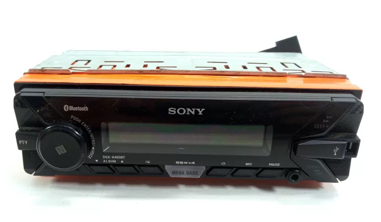RADIO SAMOCHODOWE SONY DSX-A400BT USZKODZONE USB