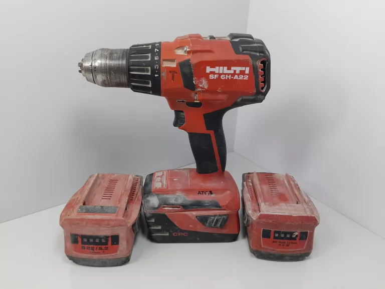WKRĘTARKA HILTI 21,6 V SF 6H-A22 + 3X AKUMULATOR + WALIZKA