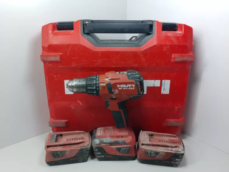 WKRĘTARKA HILTI 21,6 V SF 6H-A22 + 3X AKUMULATOR + WALIZKA