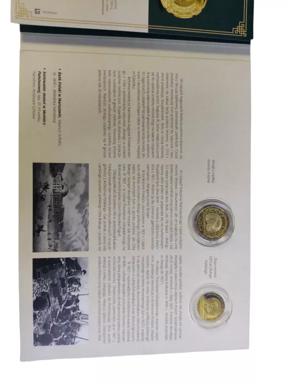MONETY MIEDZIONIKIEL MEDAL Z REPLIKĄ MONEY POLSKIEJ POLONIA