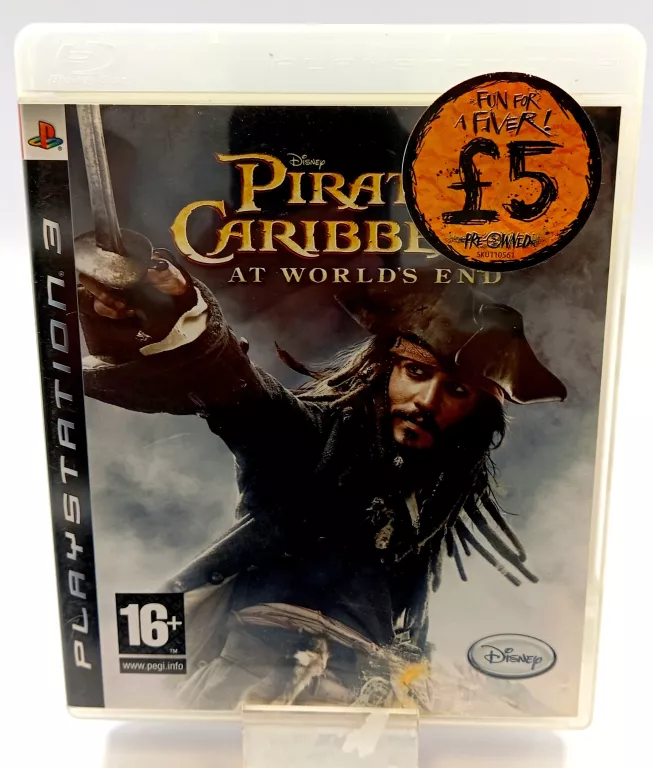 GRA NA PS3 PIRATES OF THE CARIBBEAN