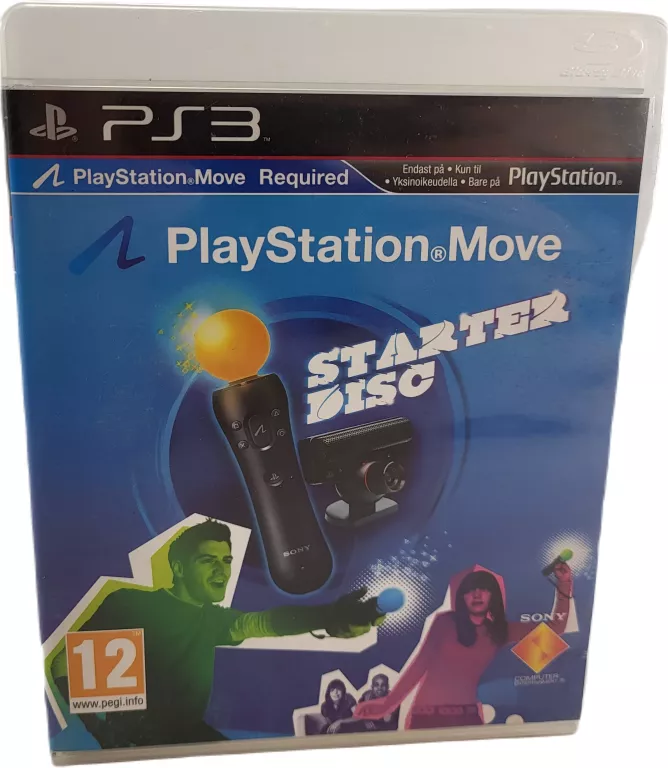 GRA NA PLAYSTATION 3 STARTER DISCO PLAYSTATION MOVE