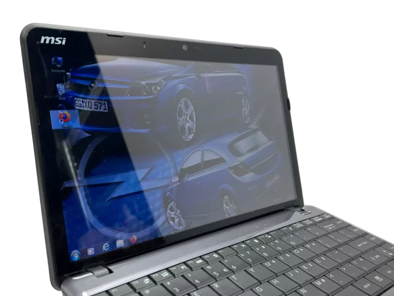 LAPTOP MSI MSIU200-PC INTEL CORE 2 SOLO U 3500 4GB RAM WIN 7