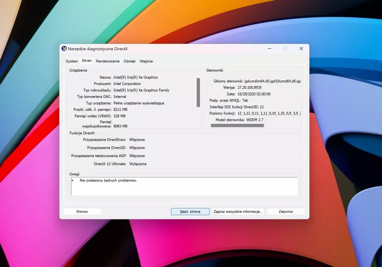 XIAOMI REDMIBOOK PRO 15 [ I7 11370H 16GB/512GB/MX450 ] BRAK ŁADOWARKI
