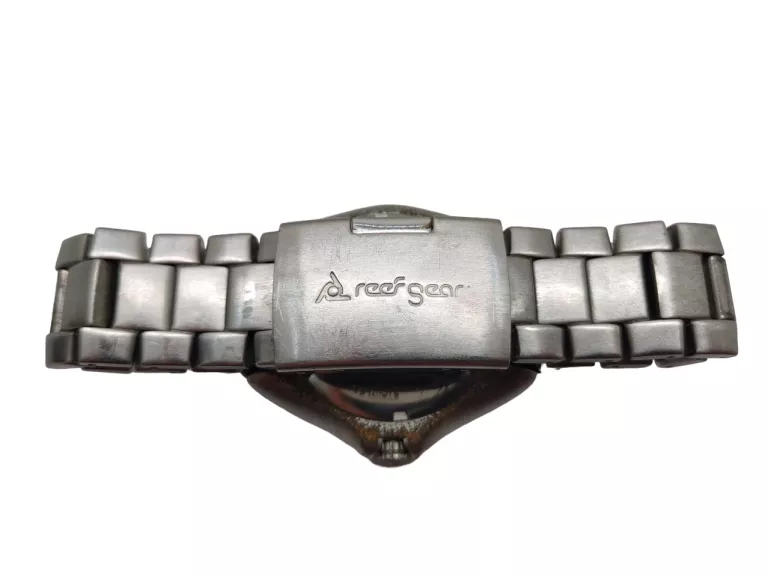 ZEGAREK TIMEX REEF GEAR CR2016 SREBRNY Z NIEBIESKO BIAŁĄ TARCZĄ