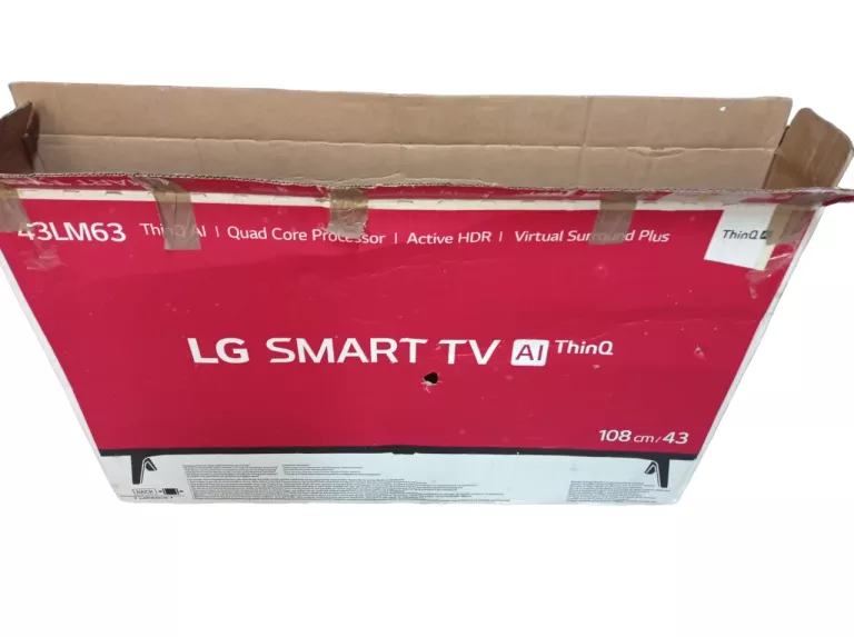 TELEWIZOR SMART TV LG 43LM6300PLA KOMPLET