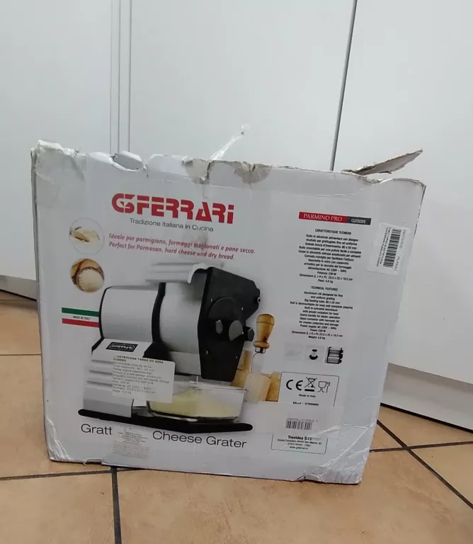 TARKA ELEKTRYCZNA / ROZDRABNIACZ G3FERRARI G20095 - STAN IDEALNY -