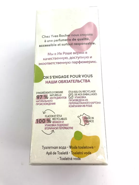 YVES ROCHER WODA TOALETOWA HELLO PRINTEMPS 100 ML W FOLII