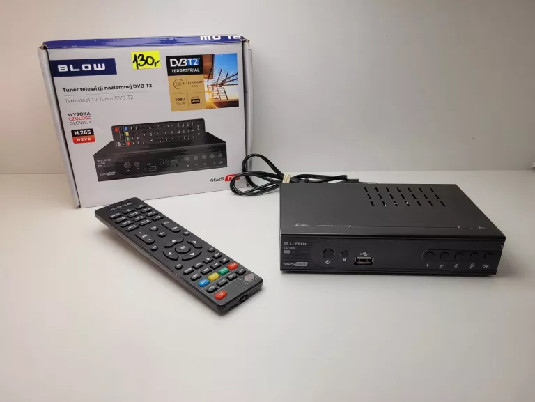TUNER DVB-T2 DVB-T DEKODER TV HDMI BLOW 4625FHD