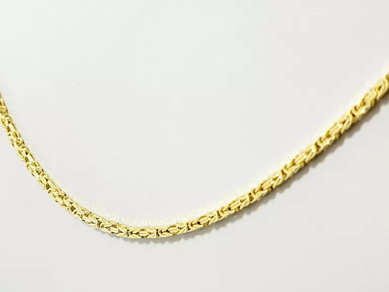 NIENOSZONY ZŁOTY ŁAŃCUCH SPLOT KRÓLEWSKI 585 17,79G 55CM