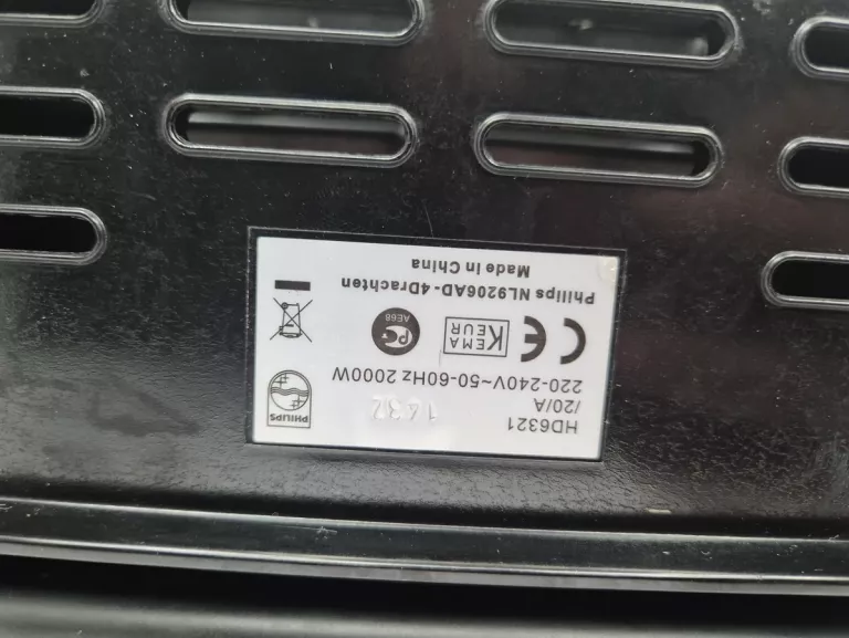 GRILL ELEKTRYCZNY PHILIPS HD6321