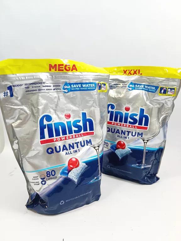 KAPSUŁKI FINISH QUANTUM ALL IN 1 70 SZT