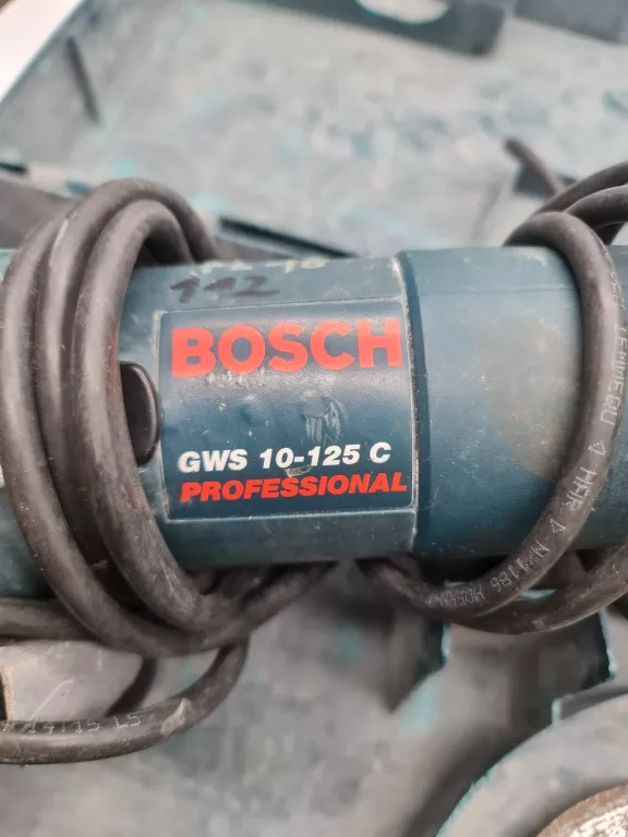 SZLIFIERKA KĄTOWA BOSCH GWS 10-125C