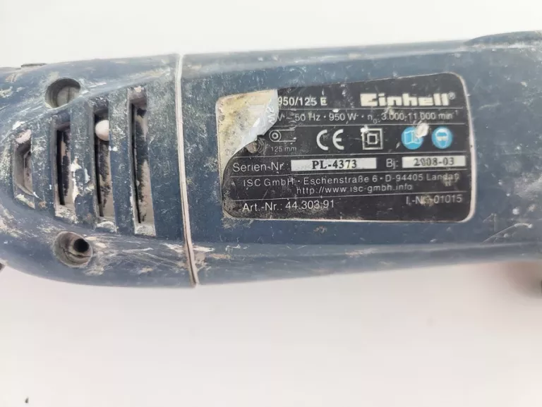 SZLIFIERKA KATOWA EINHELL WS-PG 950/125 E 950W
