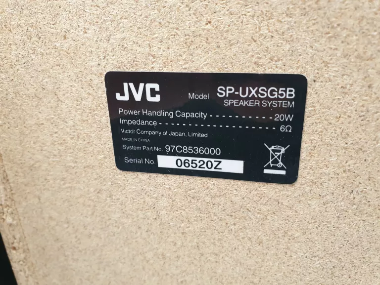 MINI WIEŻA JVC CA-UXSG5B