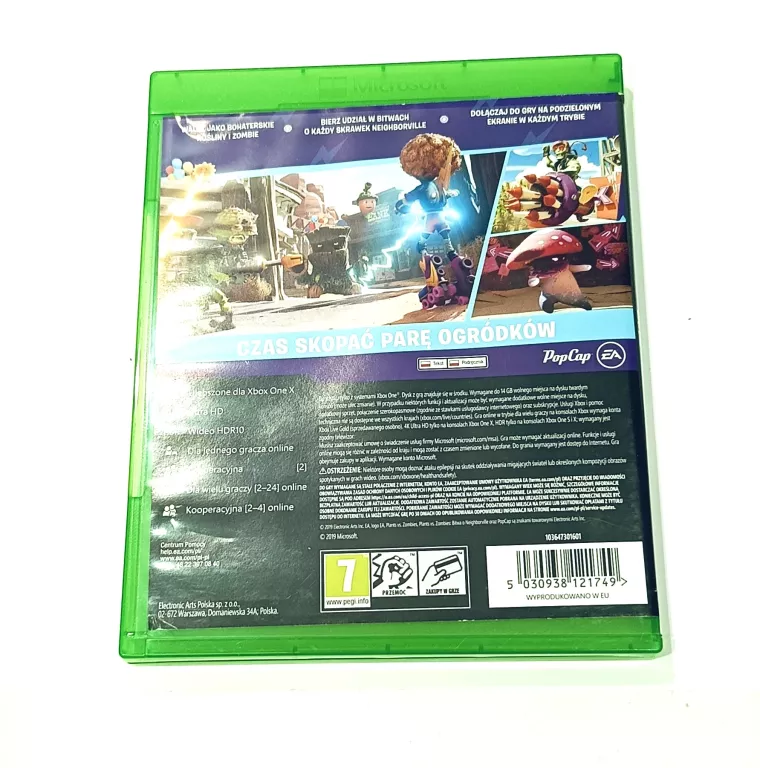 GRA NA XBOX ONE PLANTS VS ZOMBIES
