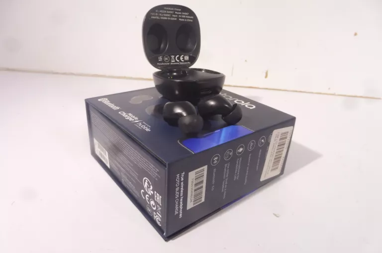 SŁUCHAWKI MOTOROLA TRUE WIRELESS HEADPHONES MOTO BUDS CHARGE