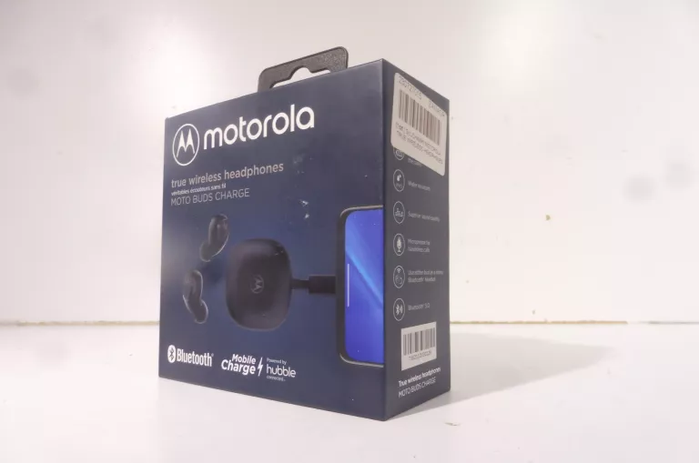 SŁUCHAWKI MOTOROLA TRUE WIRELESS HEADPHONES MOTO BUDS CHARGE