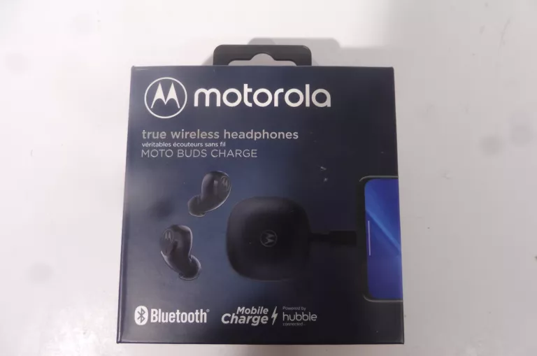 SŁUCHAWKI MOTOROLA TRUE WIRELESS HEADPHONES MOTO BUDS CHARGE