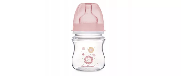 BUTELKA CANPOL BABIES 0+ ROZ