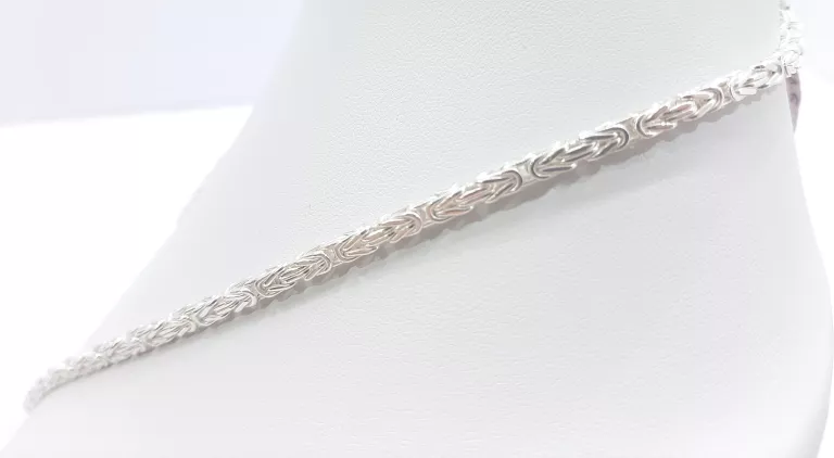 REWELACYJNY SREBRNY ŁAŃCUSZEK SPLOT KRÓLEWSKI PR.925