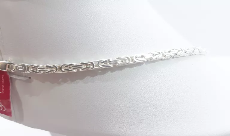 REWELACYJNY SREBRNY ŁAŃCUSZEK SPLOT KRÓLEWSKI PR.925